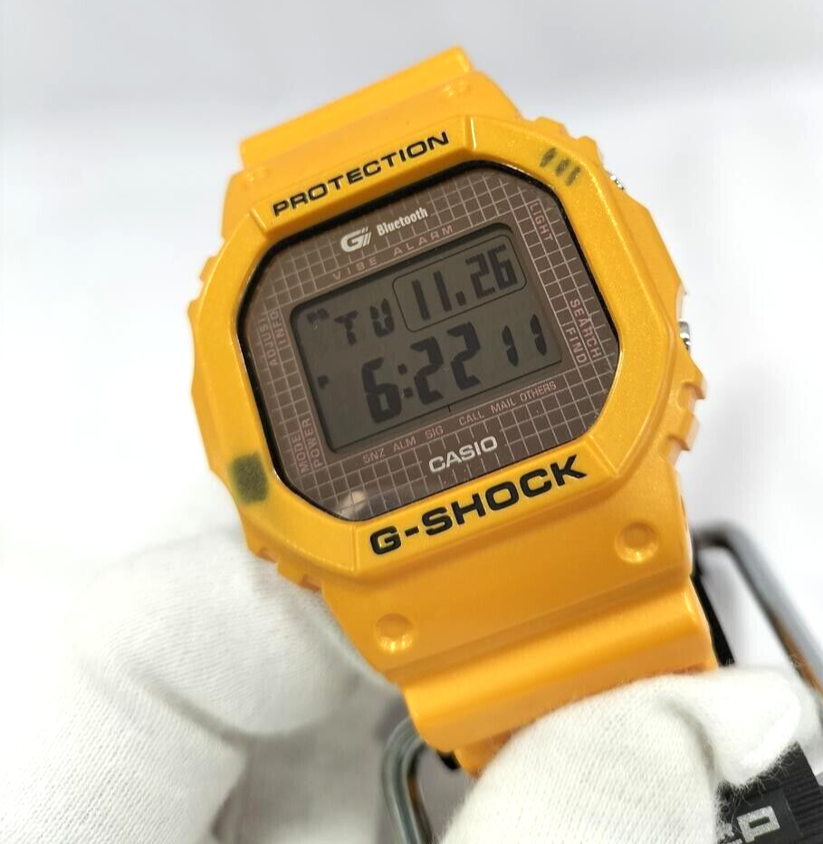 Casio G-SHOCK GB-5600B-1BJF Yellow Watch From Japan BNB | eBay Casio G-SHOCK GB-5600B-1BJF Yellow Watch From Japan BNB | eBay