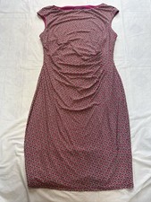 RALPH LAUREN Black Label Sleeveless Dress Cinched Side Pink