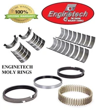 Ford 460 7.5 1992 – 1997 Enginetech Rod - Main Bearings With Moly Piston Rings 