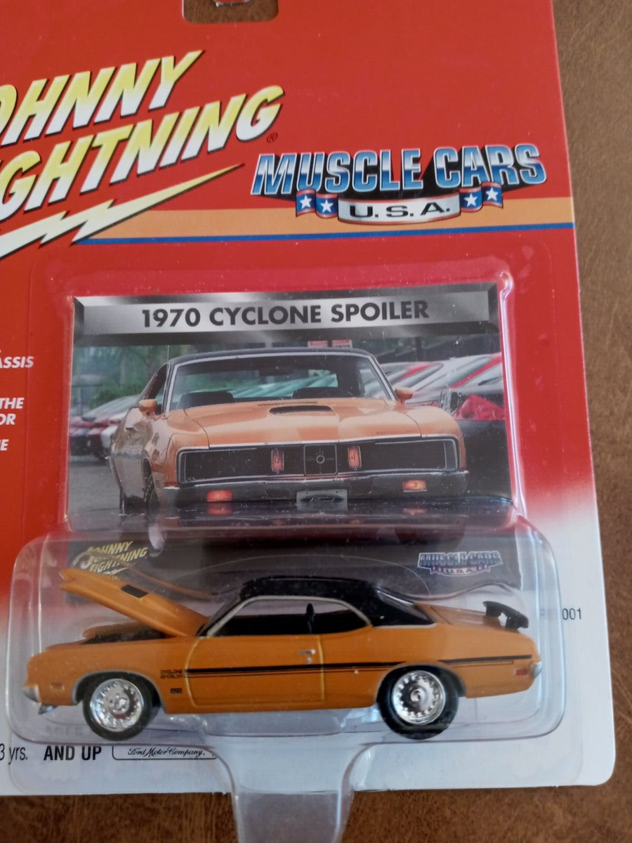 1970 Mercury Cyclone Spoiler NOS Orange Johnny Lightning 429 CJ