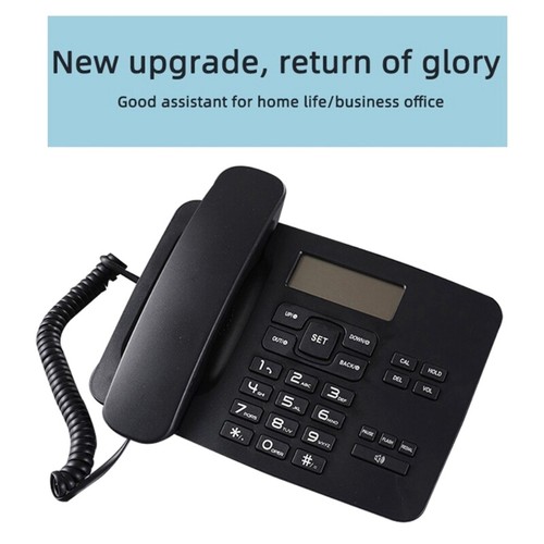 Corded Phone for Home/Office/Hotel Landline Telephone with Speakerphone Caller - Zdjęcie 7 z 8