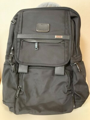 TUMI ALPHA3 Flap pack Backpack Black Medium Outlet (Problem on the inside) | eBay TUMI ALPHA3 Flap pack Backpack Black Medium Outlet (Problem on the inside) | eBay