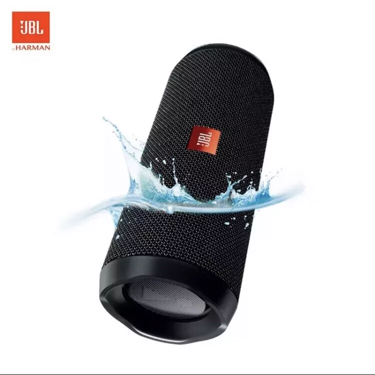  JBL Flip 4 Waterproof Portable Bluetooth Speaker - Black