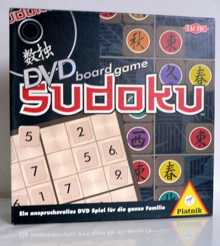 TACTIC SUDOKU DVD BOARDGAME EIN ANSPRUCHSVOLLES SPIEL F R DIE GANZE 
