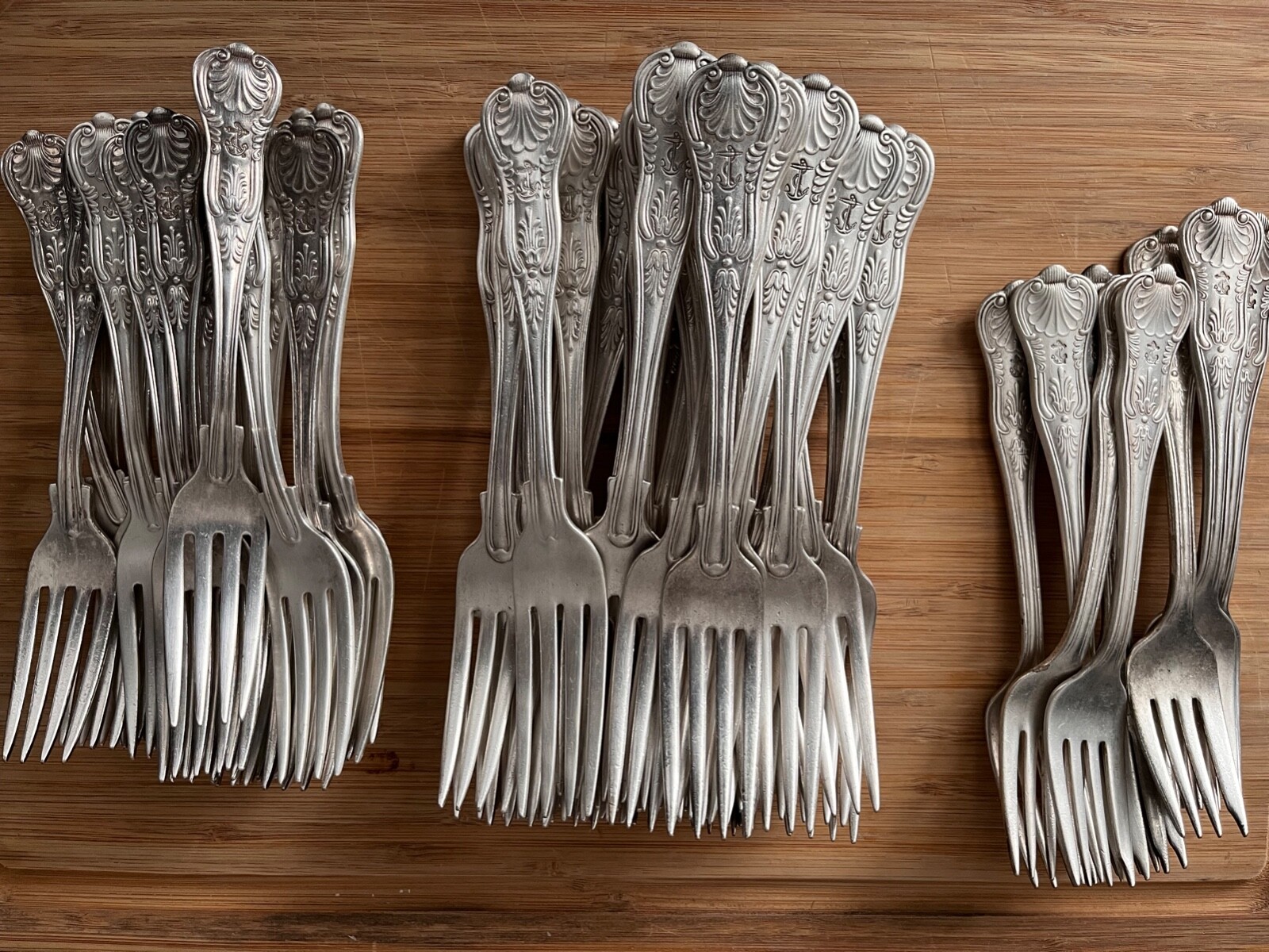 International Silver USN Forks eBay