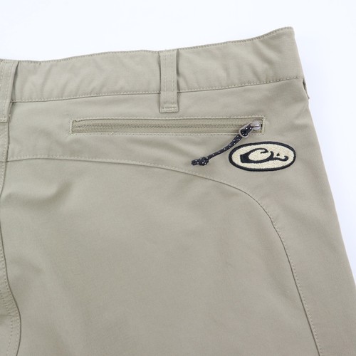 Pantalón elástico Drake Waterfowl Tech 2.0 para hombre 36 x 33 beige caza de peces al aire libre usado en excelente estado - Imagen 10 de 11