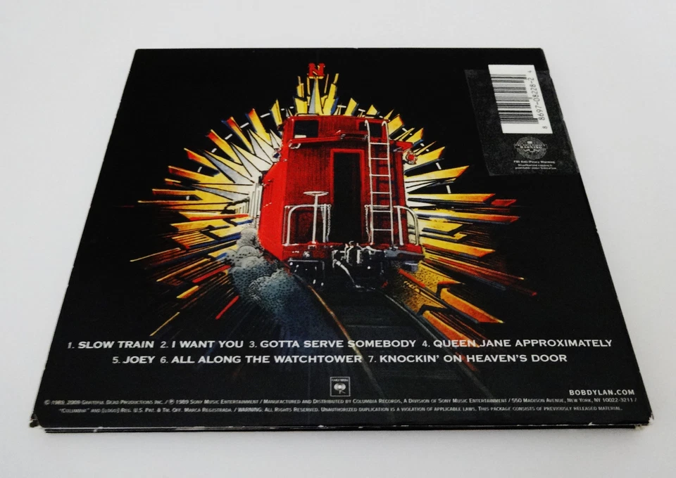 Grateful Dead Bob Dylan & The Dead CD 1987 Live Remaster Remastered Rick Griffin - Image 3 of 4