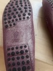 m Gemi Nubuck Leather Metallic Plum Driving Moccasins  — photo 6