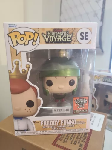 Freddy Funko As Marvin The Martian Metallic LE1000 Online Fantastic Box Of Fun