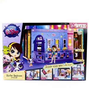Littlest Pet Shop Blythe Doll Bedroom Style Set LPS Penny ...
