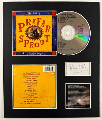 PREFAB SPROUT - Signed Autographed - THE BEST OF - Album Display