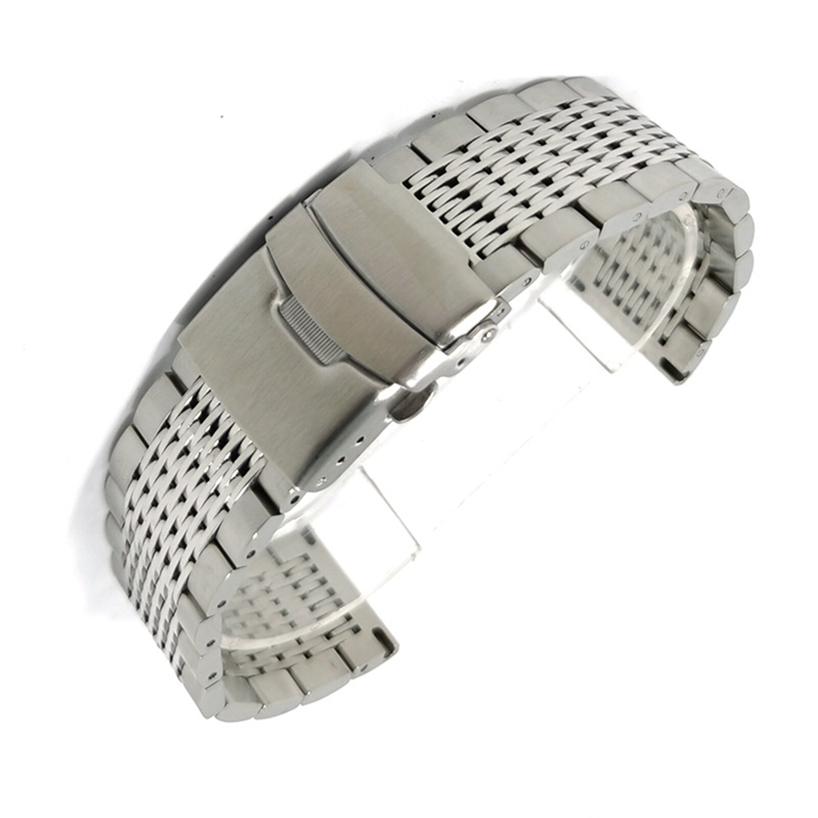 20mm Universal Watch Band Strap Stainless Steel Bracelet For Watch Accessories]