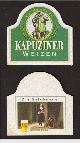 Beer mat - coaster, Kapuziner Bräu, Kulmbach / Upper Franconia / Bavaria #928#