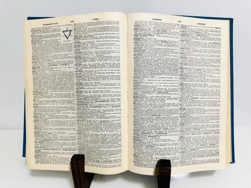 Vintage 1959 Merriam Webster’s New Collegiate Dictionary G & C Merriam Co. - Picture 7 of 12