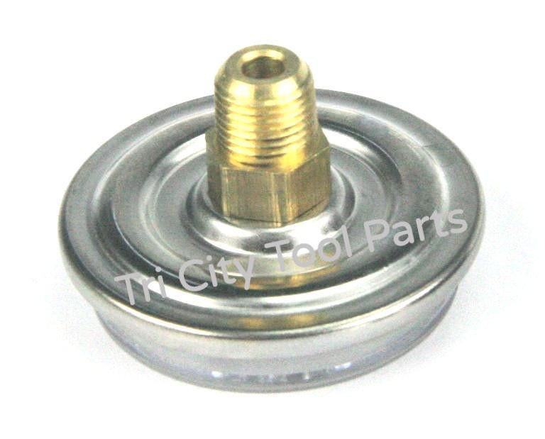 PG18 Emglo Air Compressor Gauge 1-1/2"  200psi  1/8" NPT 