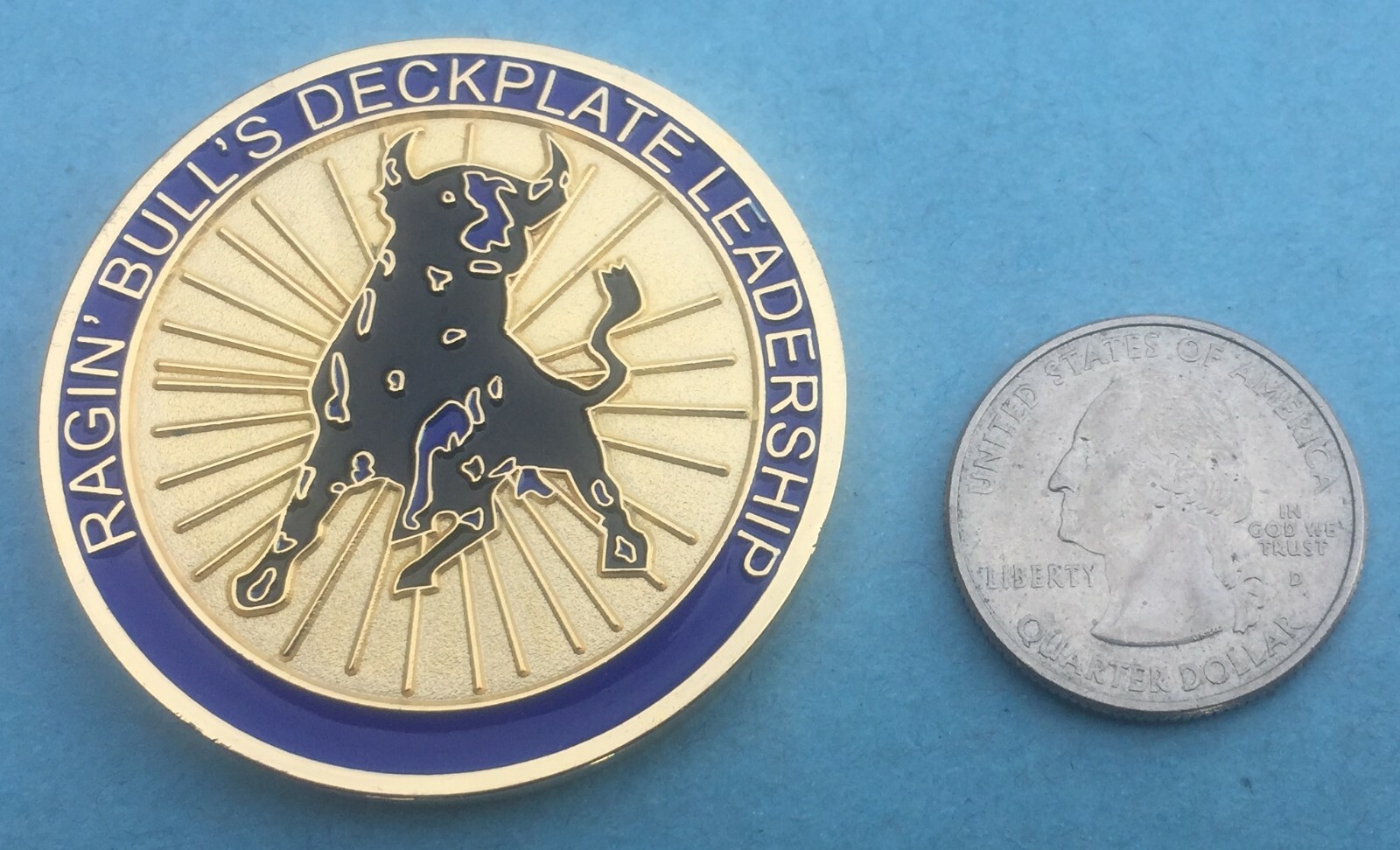 US NAVY CHALLENGE COIN - STRIKE FIGHTER SQUADRON THIRTY-SEVEN (VFA-37) CPO