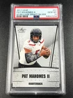 PATRICK MAHOMES 2017 LEAF #07 SPECIAL RELEASE DRAFT SILVER ROOKIE CARD RC PSA 10
