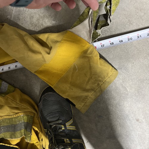 Barrier Wear Nomax Aramid FR Wildland FireFighter Fire Coat Jacket Large Aa19 - Picture 5 of 6