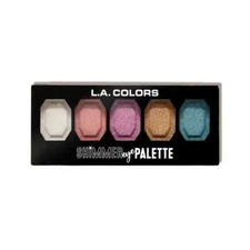 L.A. COLORS Eyeshadow Shimmer Palette, Shine On, 0.39 fl oz