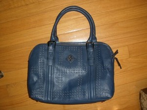 vera wang blue purse