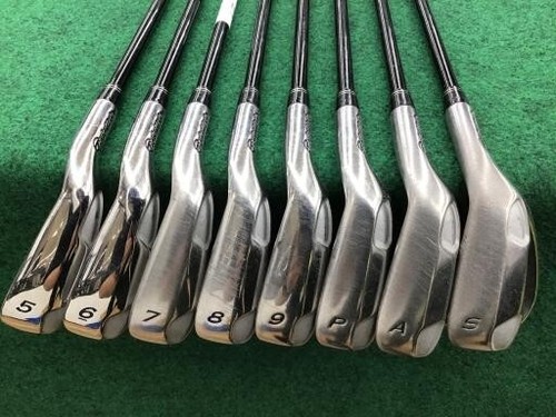 TaylorMade BURNER PLUS Irons #5-9,Pw,Aw,Sw(8Clubs)/RE-AX SUPERFAST/Flex:Regular - Picture 4 of 6