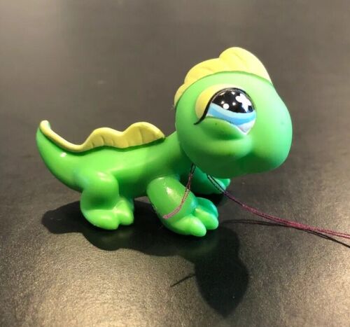 Littlest Pet Shop LPS 651 Green Lizard Iguana eBay