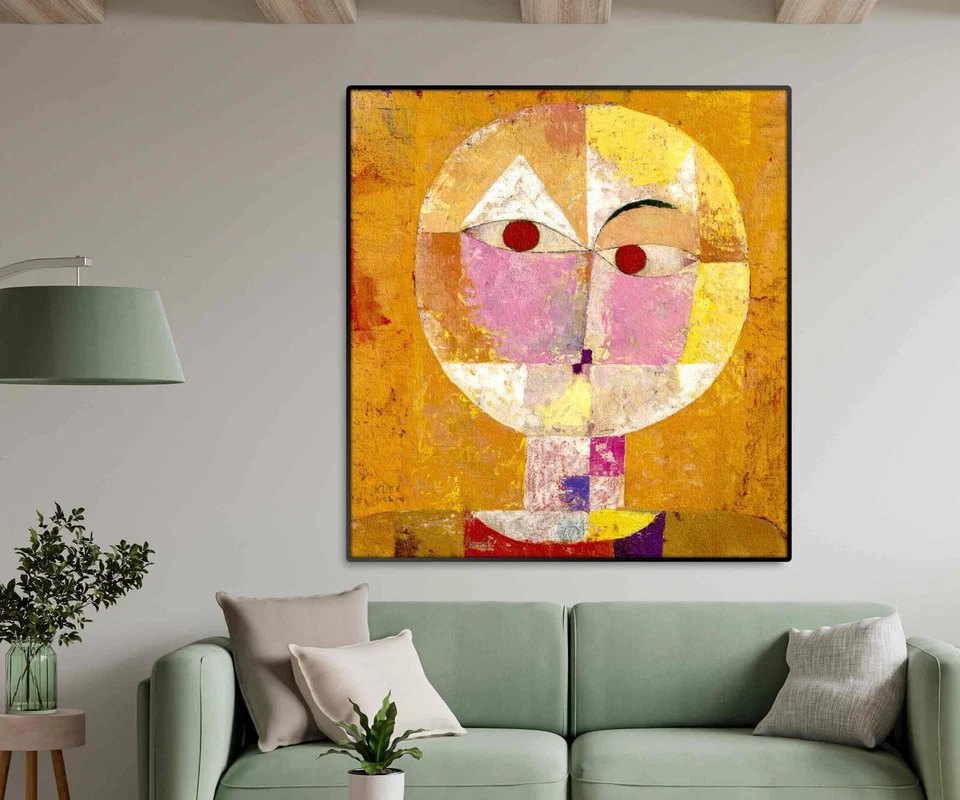 Senecio by Paul Klee fine art reproduction canvas or poster print expressionism - Image 2 of 4
