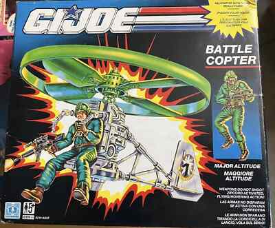 GI Joe G.I.JOE G.I. Joe Battle Copter Major Altitude Hasbro Neu New