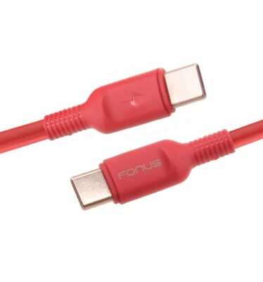 For Galaxy S20/S21/S23/FE USB-C to Type-C Red 6ft Long Cable PD Fast Charger