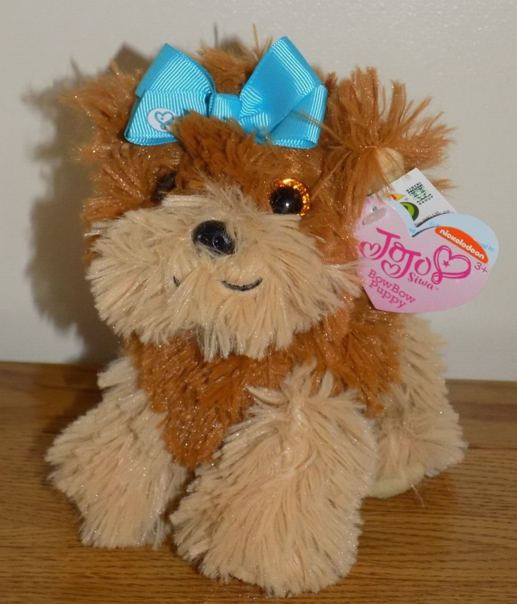 Nickelodeon JoJo Siwa Bow Bow Puppy Plush - Blue - BRAND NEW