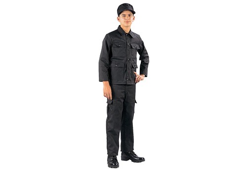 Rothco 6794 Kid's BDU Pants - Black - Picture 9 of 9