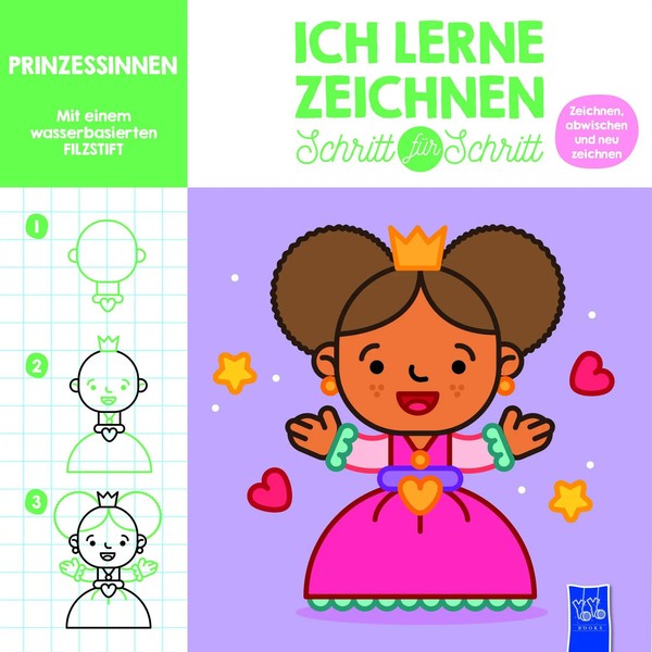 Ich Lerne Zeichnen - Schritt FüR Schritt: Prinzessinnen | BroschüRe | 32 S.-image