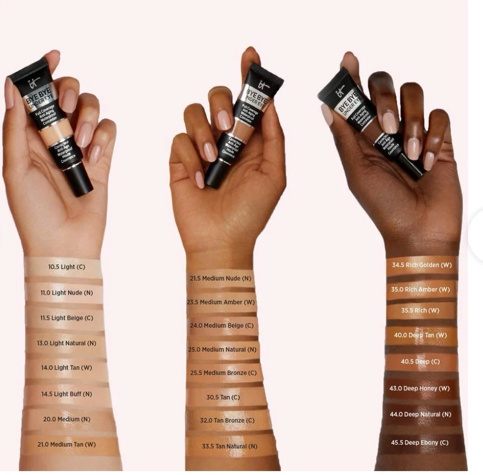 Bye Bye Under Eye Illumination Concealer .40 Fl Oz NWB 45.5 Deep Ebony - Image 3 of 3