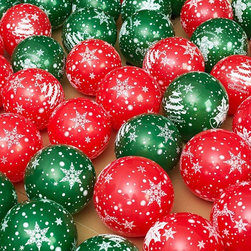 Christmas Decorations inflatable Balloons Party Decoration Latex Balloon - Picture 5 of 12