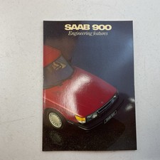 1985 Saab 900 Engineering Features Book
