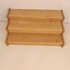 Spice Rack Organizer For Kitchen Cabinet Adjustable Seasoning Shelf 3 Tier