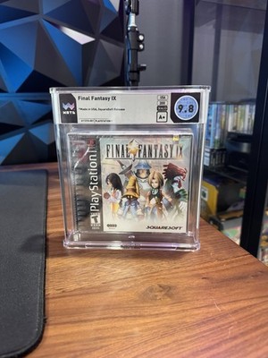 Final Fantasy IX 9 Sony PlayStation PS1 Sealed New WATA 9.8 A+ Graded SquareSoft