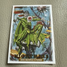2024 Skybox Marvel Masterpieces '92 Platinum Canvas #61 Nightmare