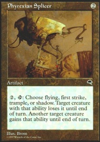 4x Phyrexian Splicer MTG - Tempest - Moderate Play