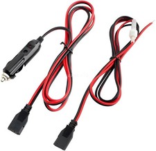 CB RADIO 3 PIN POWER CORD WITH CIGARETTE LIGHTER COBRA UNIDEN GALAXY CONNEX