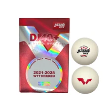 [DHS Sports USA] WTT 3 Star Table Tennis Balls ITTF Approved 6-Ball Ping Pong