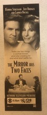 Mirror Has 2 Faces Movie Jeff Bridges Barbra Streisand Vintage Print Ad Tpa32
