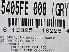 Belden Wire 5405FE 20/7C Shielded Audio/Secur...