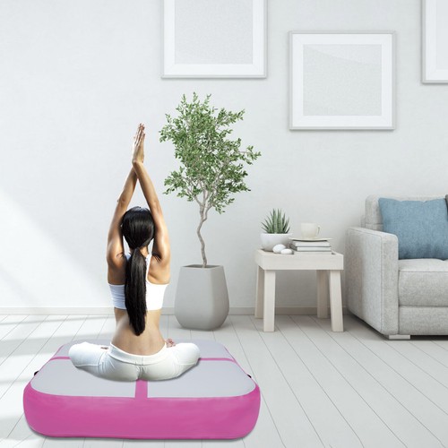 2-3 People Air Track Inflatable Training Tumbling Gymnastics Gym Mat with Pump - Picture 4 of 14