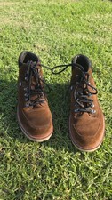 VINCE Men's Size 11.5 Summit Suede Lug Boots Lace-up Brown