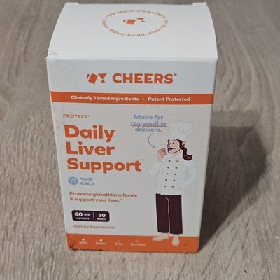 CHEERS DAILY LIVER SUPPORT 60 CAPSULES EXP 05/2027  New