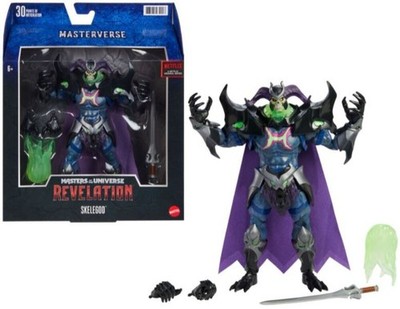 Masters of the Universe Masterverse Revelation Skelegod 9'' Figure - Skeletor