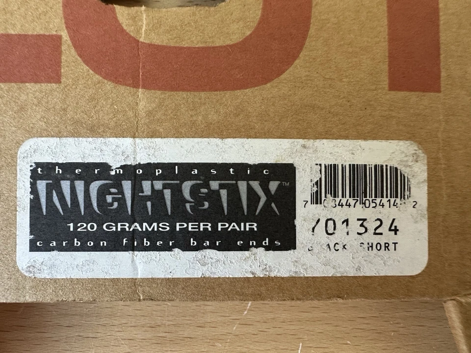 De colección Scott NightStix Termoplástico 22.2 mm Abrazadera Bicicleta MTB Extremos de Barra Foto 2 de 4