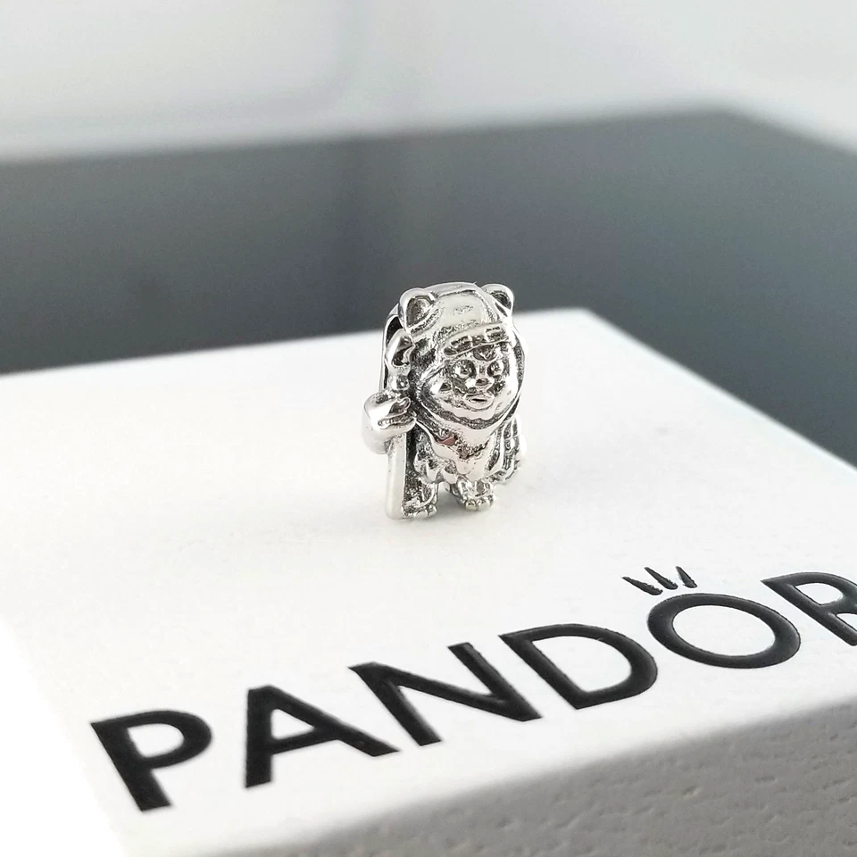 NEU Pandora x Star Wars EWOK Wicket Silber Charm s925 ALE Disney