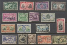 New Zealand Stamps 1936-1946 SG583d;584;586c;589e613/6;618;668;670/6 CV £11